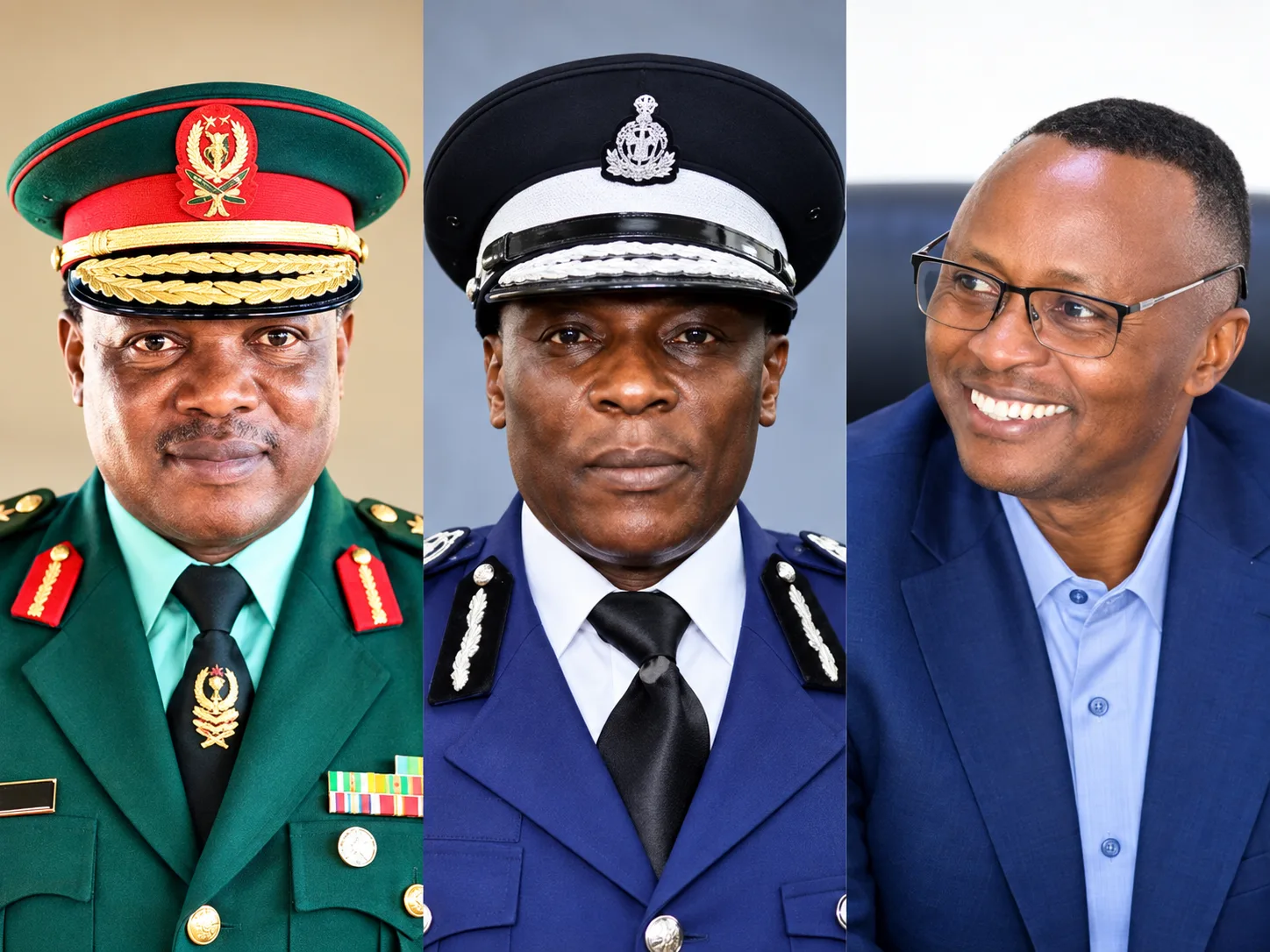 Katika picha hii kutoka kushoto; Mkunda, Wambura na Kingai.